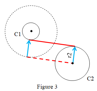 [tangent lines between two circles]