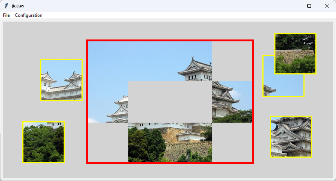 [A jigsaw puzzle program written in Python]