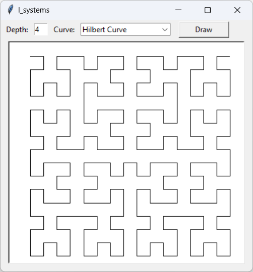 [A Hilbert curve fractal]