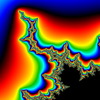 [Smoothly shaded Mandelbrot set fractal]