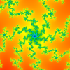 [Smoothly shaded Mandelbrot set fractal]