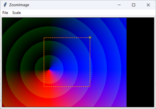 [Let the user zoom on an image generated using PIL in Python and tkinter]