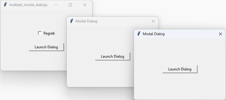 [This app displays a modal dialog that displays another modal dialog]