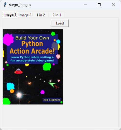 [This program hides an image inside another image]
