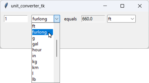 [Finding the units you want can be hard]